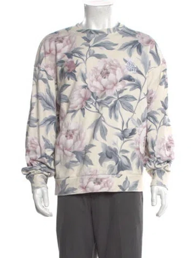 Pre-owned Kith Printed Crew Neck Sweatshirt In Multi