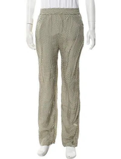 Pre-owned Kith Printed Pants In Green