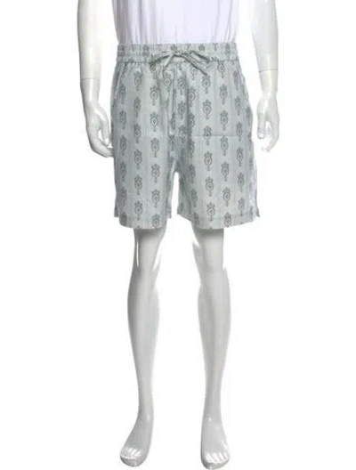 Pre-owned Kith Printed Shorts In Blue