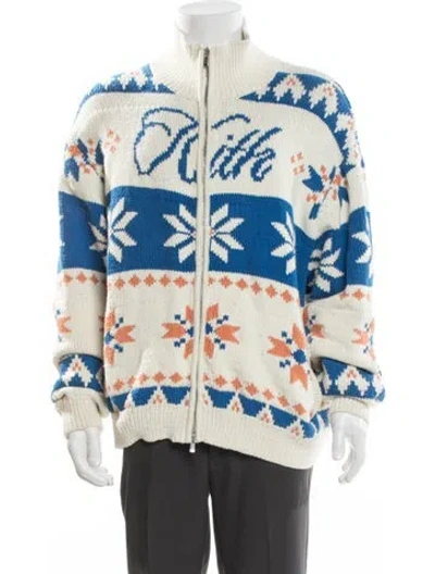 Pre-owned Kith Printed Windbreaker In Multi