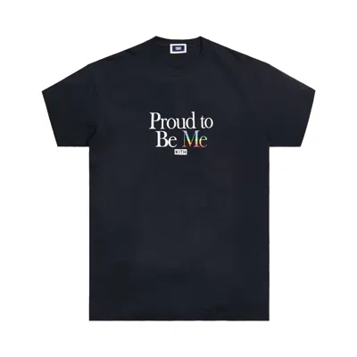 Pre-owned Kith Proud To Be Me Tee 'black' | Men's Size Xl