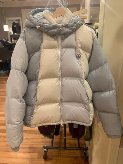 Pre-owned Kith Puffer Jacket In Blue