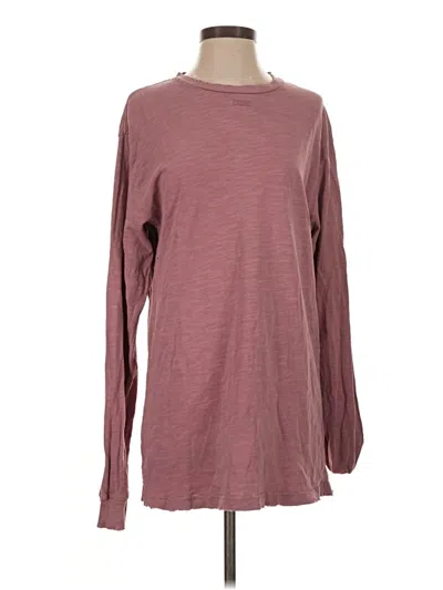 Pre-owned Kith Pullover Sweater In Burgundy