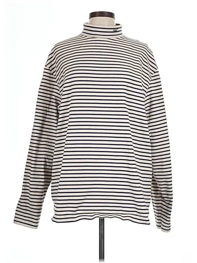 Pre-owned Kith Pullover Sweater In White
