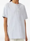 Kith Punctured Logo T-shirt In Blue