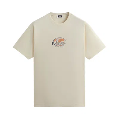 Pre-owned Kith Queens Vintage Tee 'sandrift' | Cream | Men's Size Xl