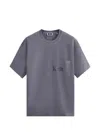 Kith Quinn Logo-print T-shirt In Gray