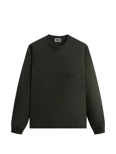 Kith Quinn Long-sleeve T-shirt In Black