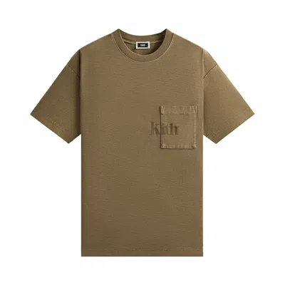 Pre-owned Kith Quinn Tee 'contour' | Tan | Men's Size M In Brown