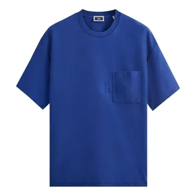 Kith Quinn Tee 'current' In Blue