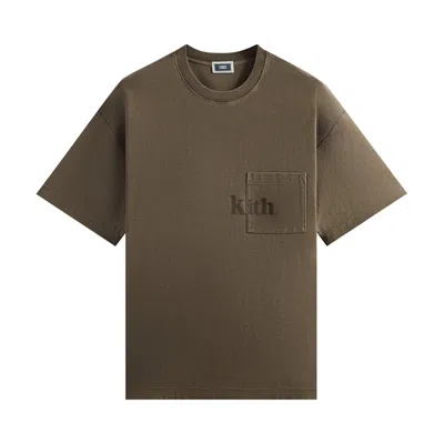 Pre-owned Kith Quinn Tee 'ladder' | Brown | Men's Size M