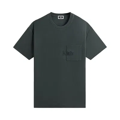 Pre-owned Kith Quinn Tee 'machine' In Green