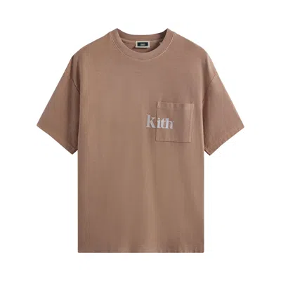 Pre-owned Kith Quinn Tee 'morganite' In Pink