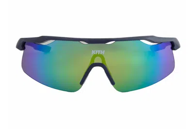 Pre-owned Kith Racer Sunglasses Cyanotype