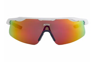 Pre-owned Kith Racer Sunglasses White