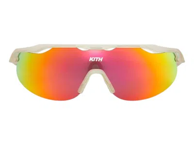 Pre-owned Kith Racer V2 Sunglasses In Drift In Sand