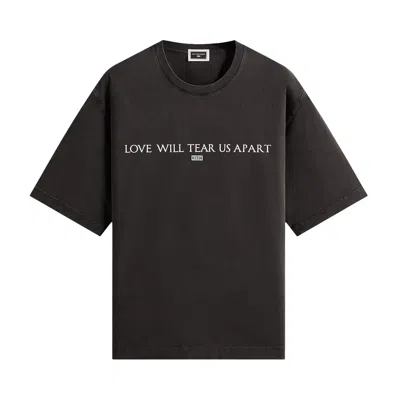 Pre-owned Kith Records For Joy Division Love Will Tear Us Apart Vintage Tee 'black' | Men's Size L