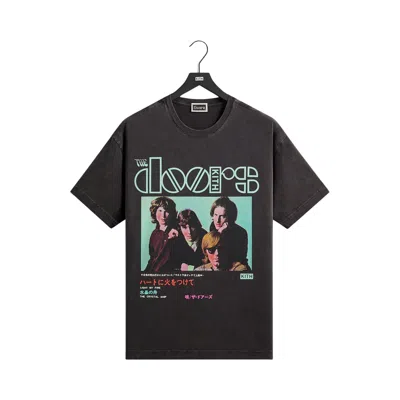 Pre-owned Kith Records For The Doors Japan Import Vintage Tee 'black' | Men's Size M