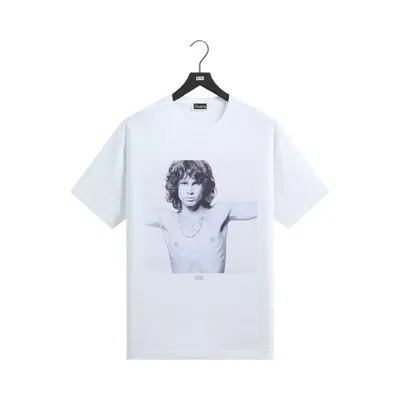 Pre-owned Kith Records For The Doors Young Lion Tee 'white' | Men's Size L