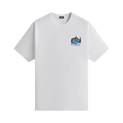 Pre-owned Kith Records Vintage Tee 'white' | Men's Size Xl