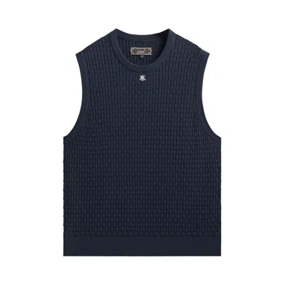Pre-owned Kith Rhys Tilden Vest 'nocturnal' | Black | Men's Size Xxl