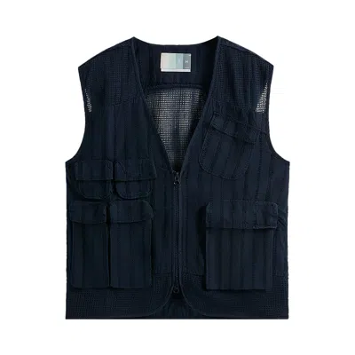 Pre-owned Kith River Vest 'nocturnal' | Blue | Men's Size M