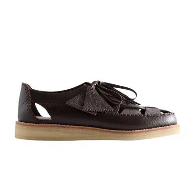 Pre-owned Kith Ronnie Fieg X  Clarks Originals 8th Street Ridgevale 'coffee' | Black | Kid's Size 11.5