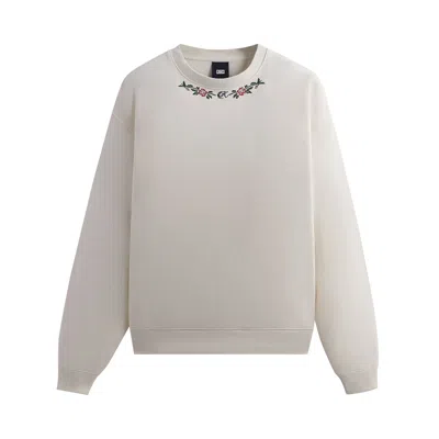 Pre-owned Kith Rose Nelson Crewneck 'sandrift' In White