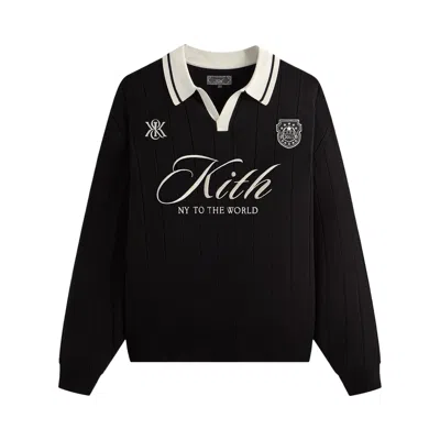 Pre-owned Kith Rugby Pullover Sweater 'black' | Men's Size Xxl