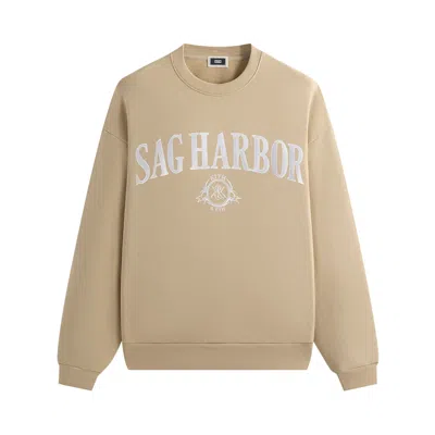 Pre-owned Kith Sag Harbor Crewneck 'canvas' | Tan | Men's Size Xl In Brown