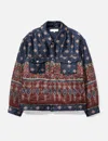 Kith Satin Puff Jacket In Multi