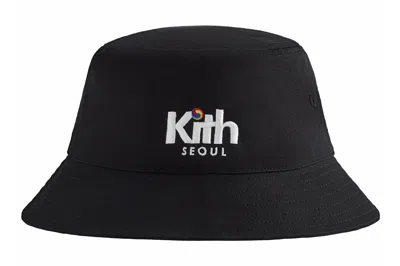 Pre-owned Kith Seoul Dawson Bucket Hat Black