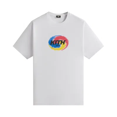 Pre-owned Kith Seoul Spiral Vintage Tee 'white'