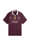 Kith Shadow Stripe Marcel Soccer T-shirt In Multi