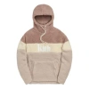 Kith Sherpa Double Pocket Hoodie 'molecule' In Neutral