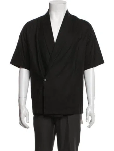 Pre-owned Kith Short Sleeve Shirt In Black