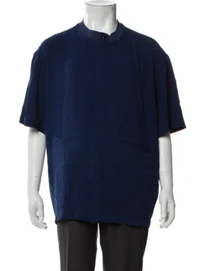 Pre-owned Kith Short Sleeve Shirt In Blue