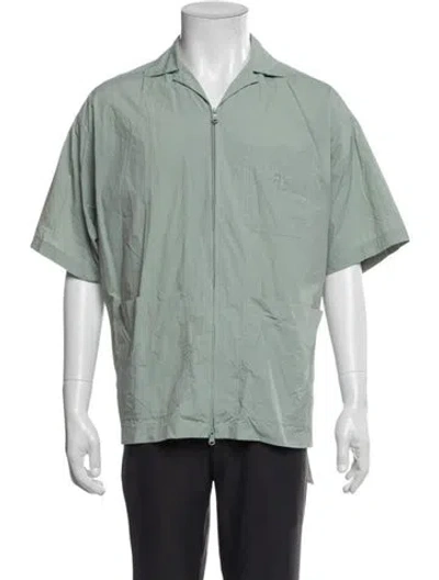 Pre-owned Kith Short Sleeve Shirt In Green