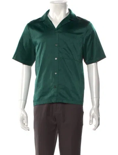 Pre-owned Kith Short Sleeve Shirt In Green