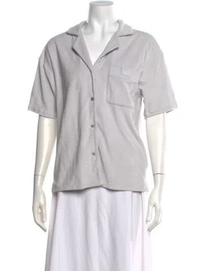 Pre-owned Kith Short Sleeve Top In Neutral