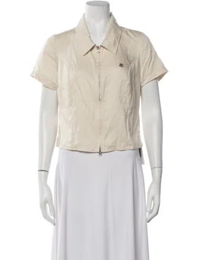 Pre-owned Kith Short Sleeve Top In Neutrals