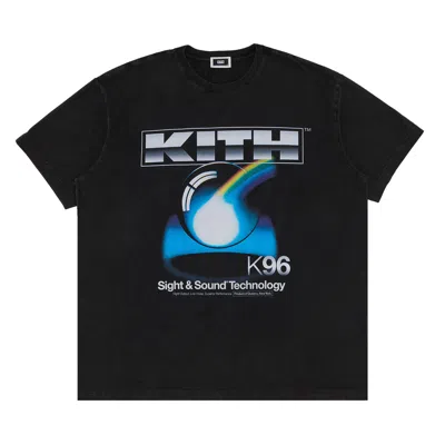 Pre-owned Kith Sight & Sound 1996 Vintage Tee 'black'