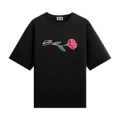 Pre-owned Kith Signature Rose Jones Tee 'black' | Men's Size Xl