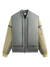 Kith Silas Washed Bomber Jacket In Gray