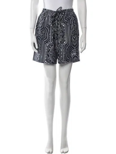 Pre-owned Kith Silk Mini Shorts W/ Tags In White