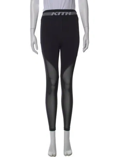 Pre-owned Kith Skinny Leg Pants In Black