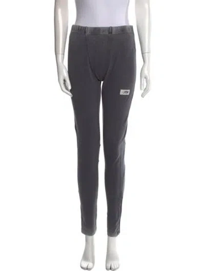 Pre-owned Kith Skinny Leg Pants In Gray