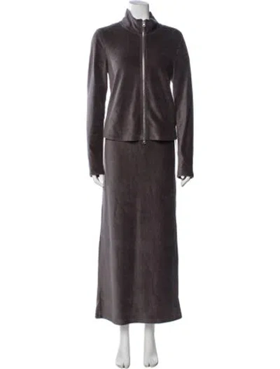 Pre-owned Kith Skirt Set In Grey