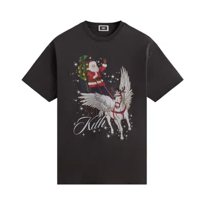 Pre-owned Kith Sleigh Vintage Tee 'black'