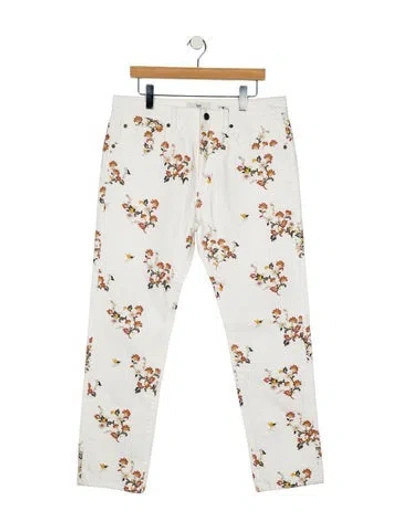 Pre-owned Kith Slim Fit Jeans In White